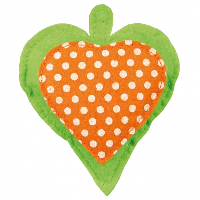 Trixie Katzenspielzeug Baldrian-Herz – Bild 3