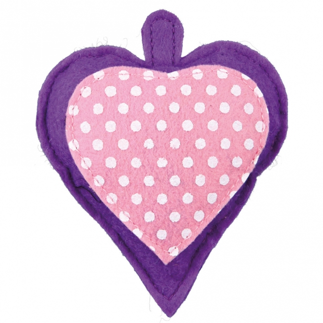 Trixie Katzenspielzeug Baldrian-Herz – Bild 4