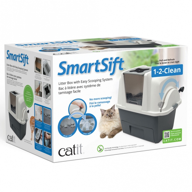 CATIT selbstreinigende Katzentoilette SmartSift – Bild 2