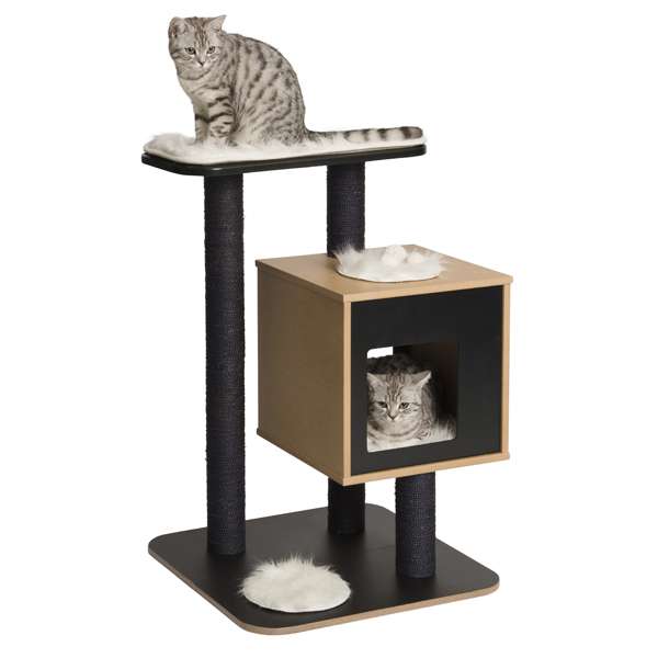 Vesper Kratzbaum V-Base - walnuss – Bild 3