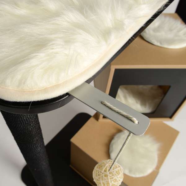 Vesper Kratzbaum V-Double - Schwarz – Bild 5