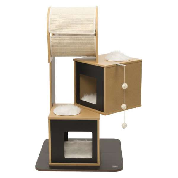 Vesper Kratzbaum V-Tower - Schwarz – Bild 2