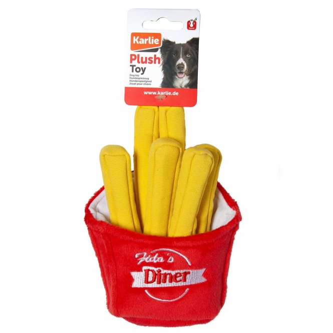 Alternative view of Karlie Flamingo Hundespielzeug Plüsch Fritten