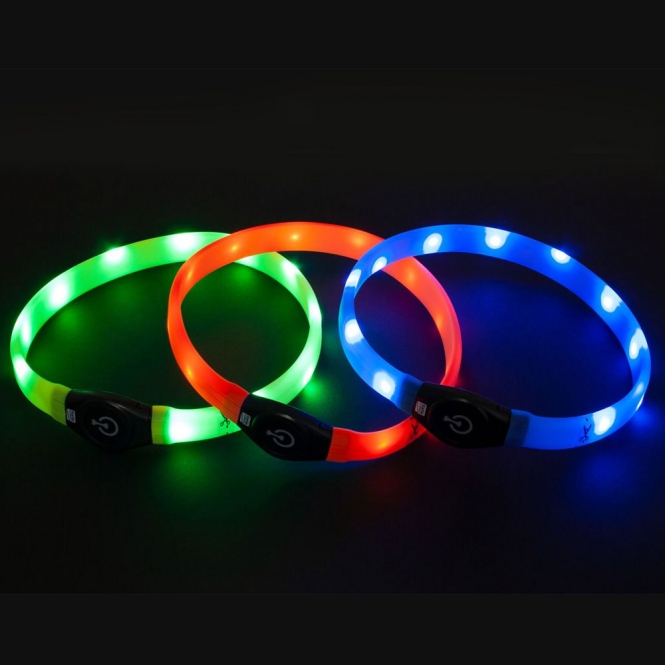 Karlie Flamingo Visio Light Langhaar LED-Leuchtschlauch - Blau – Bild 3