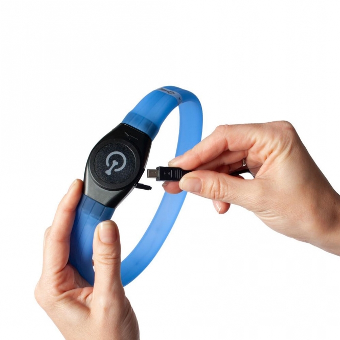 Karlie Flamingo Visio Light Langhaar LED-Leuchtschlauch - Blau – Bild 5