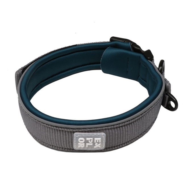 Alternative view of Duvoplus EXPLOR Ultimate Fit Comfy Halsband Classic - petrol blue - M - 39-44cm
