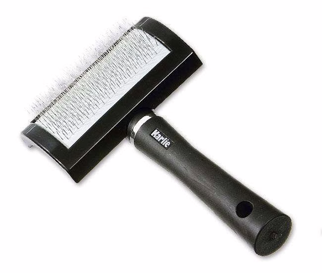 Karlie Zupfbürste für krauses Fell - Mittel