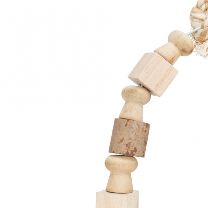 Trixie Bogenschaukel mit Holzklötzen - Groß – Bild 3