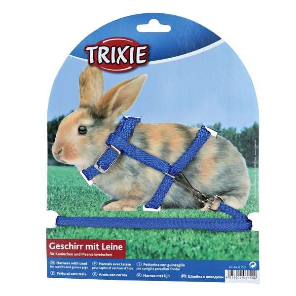 Trixie Kleintier-Garnitur mit Leine - 8 mm – Bild 2