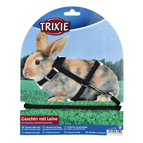 Trixie Kleintier-Garnitur mit Leine - 8 mm – Bild 4