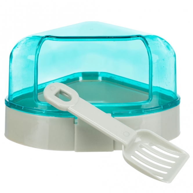 Trixie Ecktoilette mit Dach für Kleinnager – Bild 5