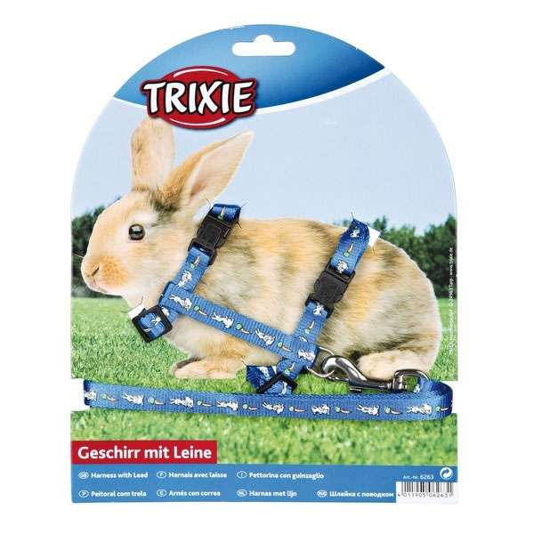 Alternative view of Trixie Kaninchen-Garnitur mit Motiv