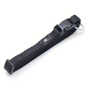 Karlie ASP Halsband verstellbar - Schwarz - 25 mm, 45-65 cm