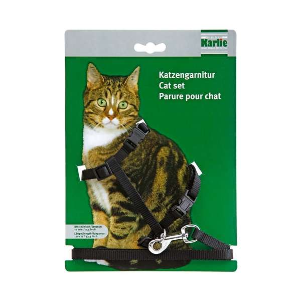 Karlie Art Sportiv Silverplus Katzengarnitur - Schwarz – Bild 2