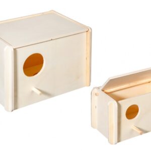 Karlie Nistkasten aus Naturholz - Groß