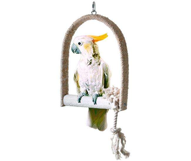 Karlie Wellness-Schaukel mit Kalk-Sitzstange - L