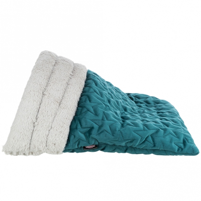 Trixie Kuschelsack Estelle - grün/grau – Bild 3