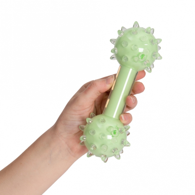 Zeus Duo Hantel mit Noppen und Minzduft – Bild 3