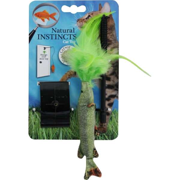 All for Paws Natural Instincts Türhänger Fisch mit Feder