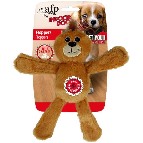 All for Paws Indoor Dog Plüschspielzeug Floppers – Bild 3