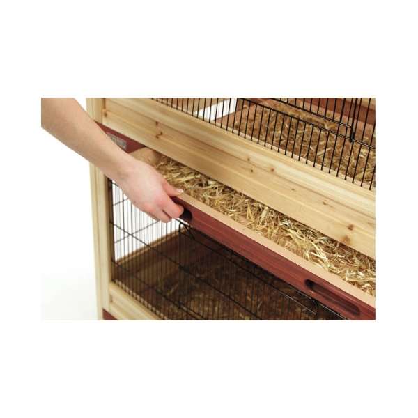 Kerbl Kleintierkäfig Indoor - doppelstöckig – Bild 2