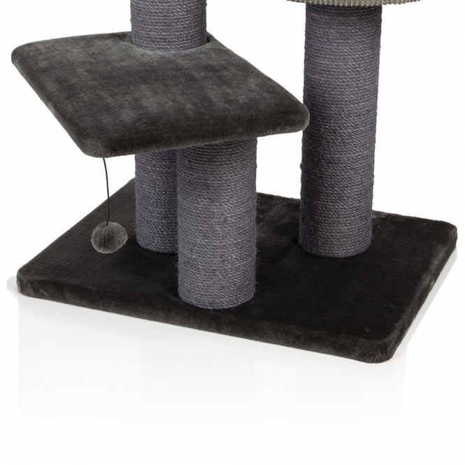 CanadianCat® Kratzbaum Coony 130 - grau – Bild 4