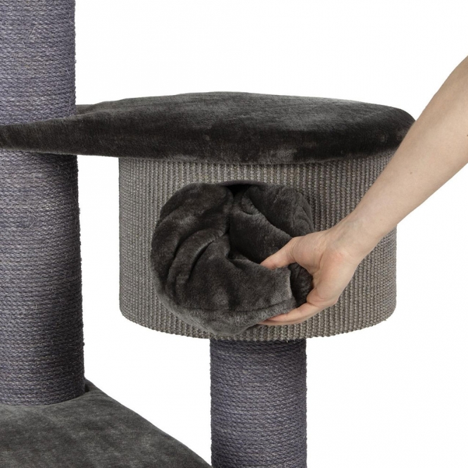 CanadianCat® Kratzbaum Coony 130 - grau – Bild 5