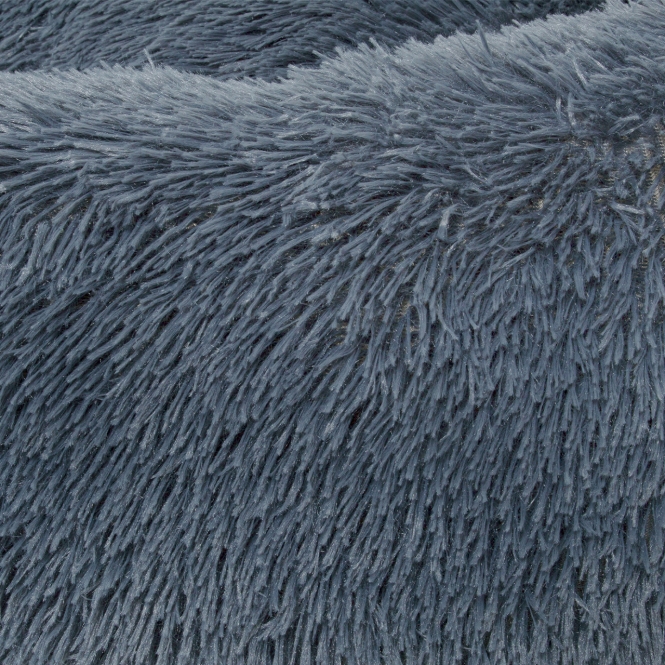 Plüschbett Ceddie - dunkelgrau - 50 x 50 x 30 cm – Bild 4