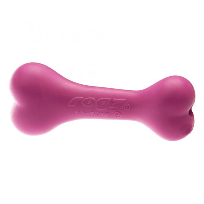 ROGZ DA BONE Knochen, 21 cm - befüllbar - pink – Bild 2