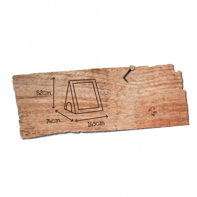 Kleintierhaus Cottage, 52x42x42 cm – Bild 2