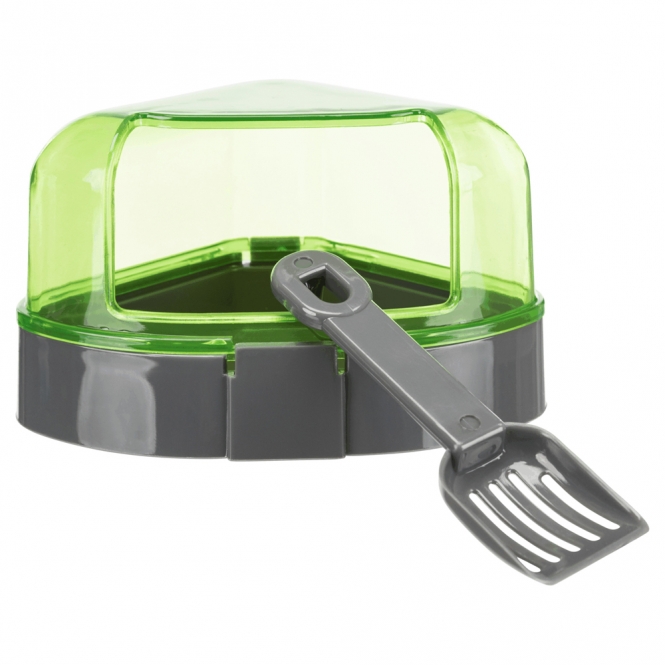 Alternative view of Trixie Ecktoilette mit Dach für Kleinnager