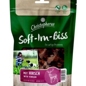 Christopherus Snack Soft-Im-Biss mit Hirsch 125 g