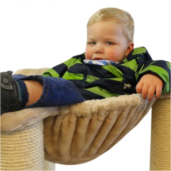 Kratzbaum Maine Coon Colosseum - Beige – Bild 3