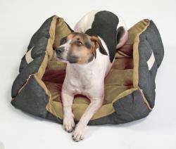Pet-Star Bett/Kissen MONTANA, 72 cm - Beige – Bild 3
