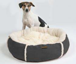 Pet-Star Bett/Kissen OREGON, 75 cm - Schwarz – Bild 2