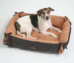 Pet-Star Bett/Kissen NEVADA, 72 cm - Schwarz – Bild 2