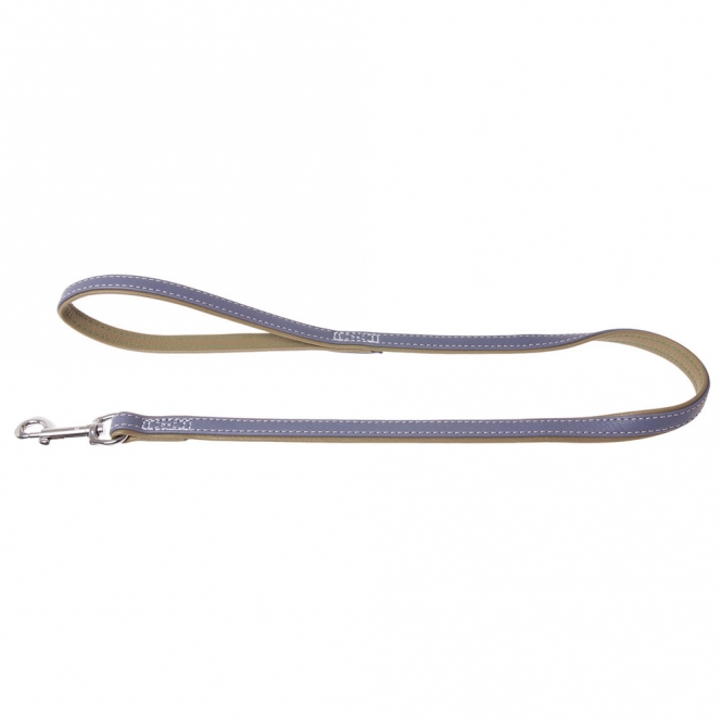 Alternative view of Karlie Vintage Trend Leine - Rauchblau/Moosgrün - 110cm / 14mm