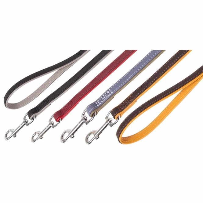 Karlie Vintage Trend Leine - Rauchblau/MoosgrĂŒn - 110cm / 14mm