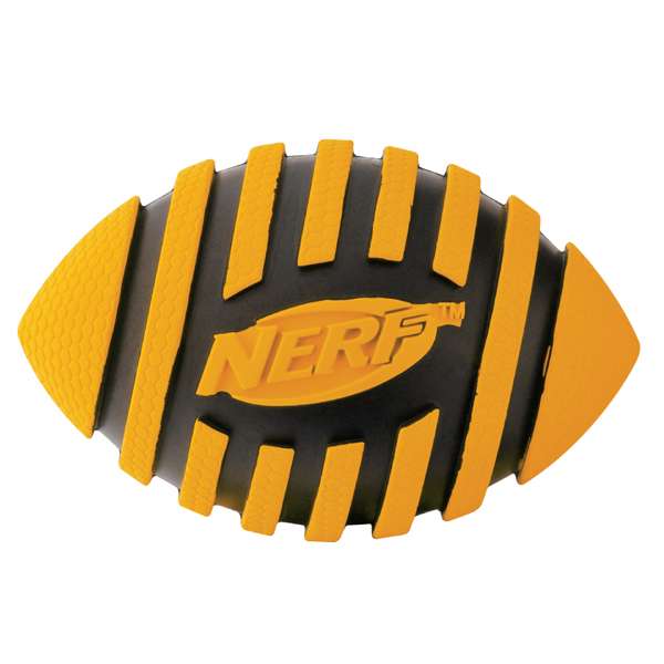 NERF DOG Spiral Squeak Football - S=9 cm – Bild 2