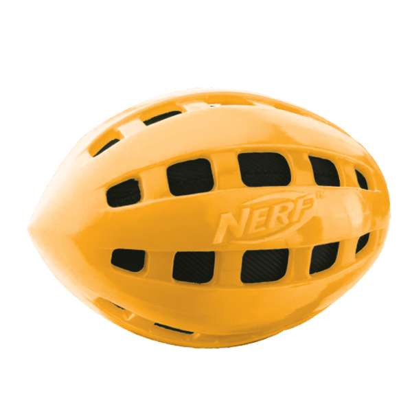 NERF DOG TPR Crunchable Sqeak Football - Small – Bild 2