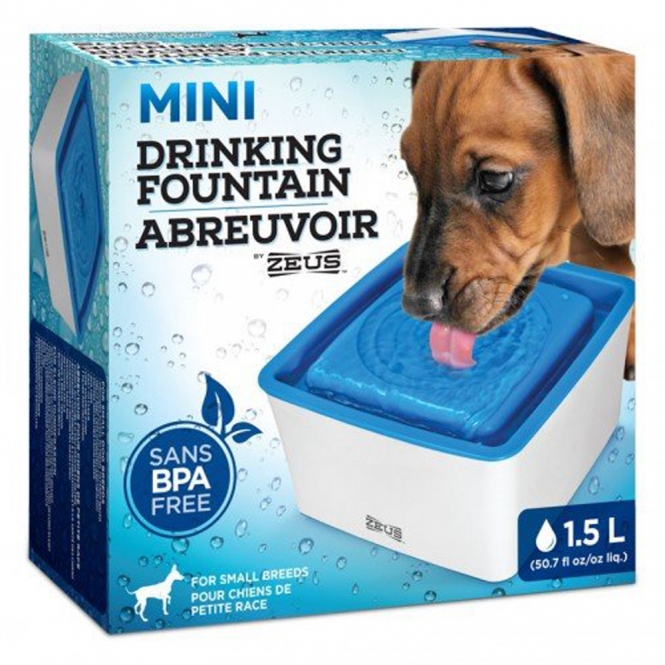 Zeus Mini-Trinkbrunnen für kleine Hunde – Bild 2